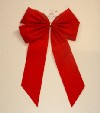 7350 - Red Velvet Bow