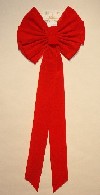 7364 - Red Velvet Deluxe Bow