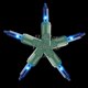 100 Blue Mini Light Set