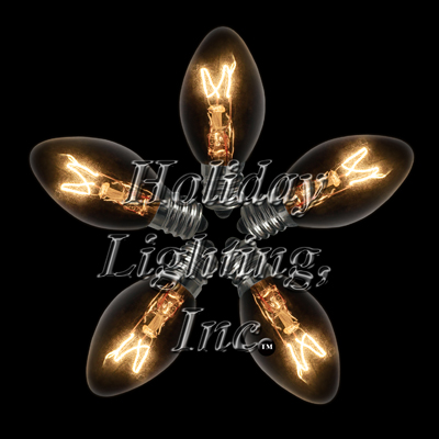 C7 Clear Lamps 5 & 7 watts