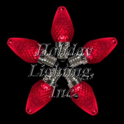 C7 LED Faceted Lamps 500/Case