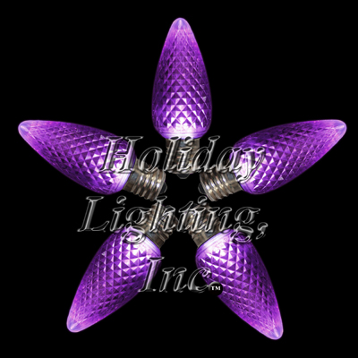 C9 LED Faceted Replacement Lamps