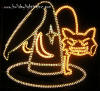 LED SRM-8207 Black Cat & Witch